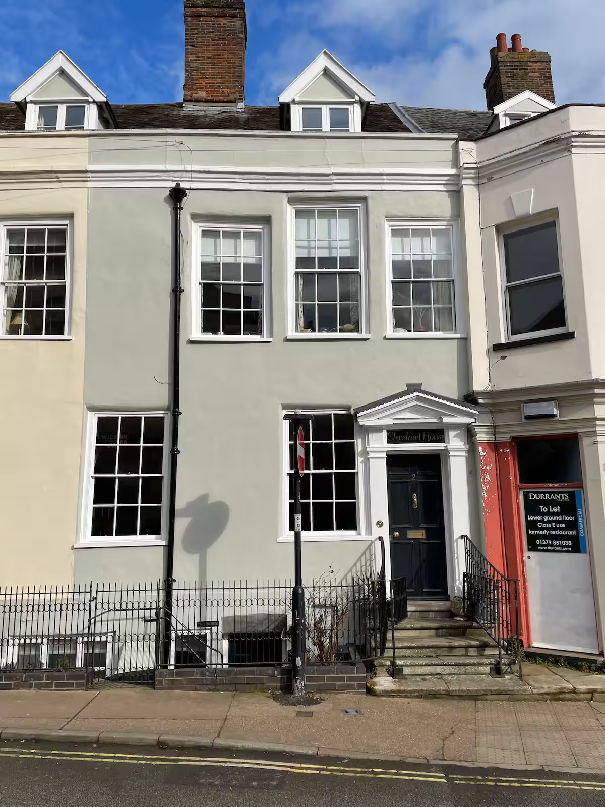 Cleveland House on Broad Street in Bungay